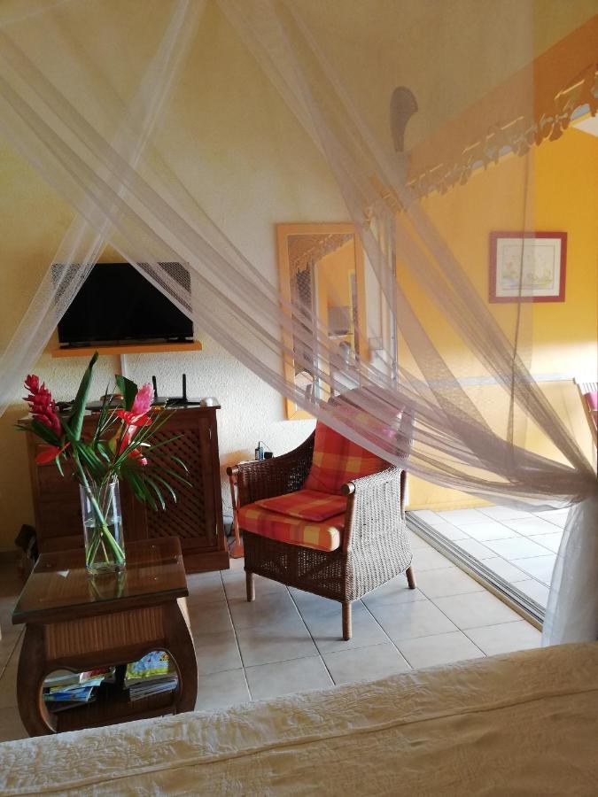 Bigouz Residence La Plage De L'Anse Caritan 圣安娜 外观 照片