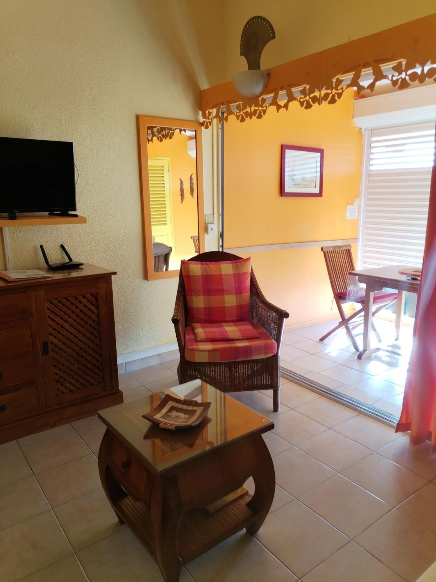 Bigouz Residence La Plage De L'Anse Caritan 圣安娜 外观 照片